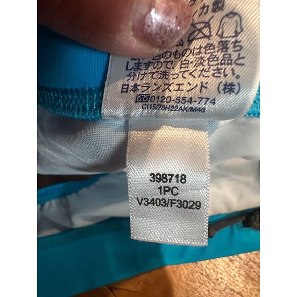 🌊💎 Lands’ End Women’s Tummy Control Swim Bottom – Size 8 – Turquoise – NWOT 💎 - Picture 6 of 7